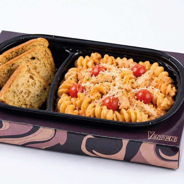 Pasta con Cerdo al Romero