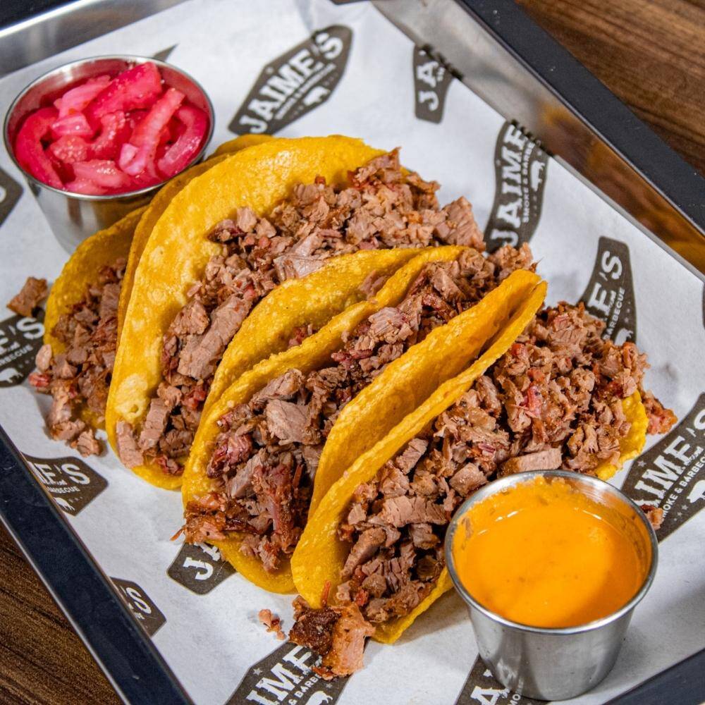 Tacos de brisket 2 piezas