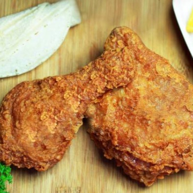 2 Piezas de Pollo Frito Cuarto y Muslo
