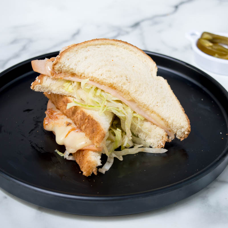 Sandwich de pechuga de pavo