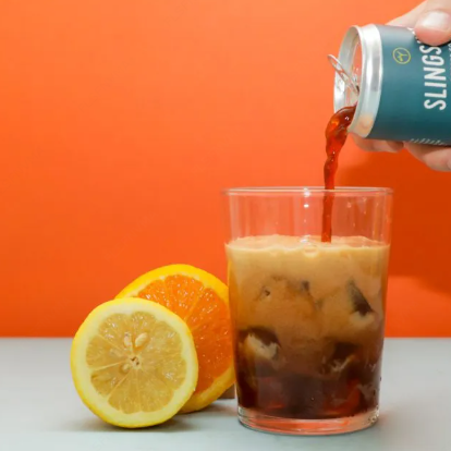 Sparkling Citric Coffee