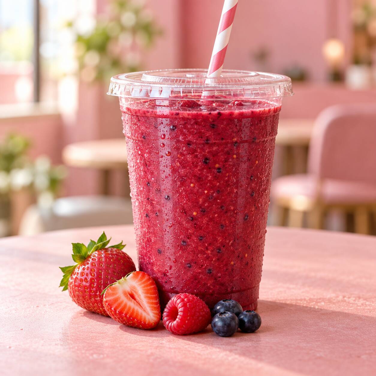 Smoothie de Frutos Rojos