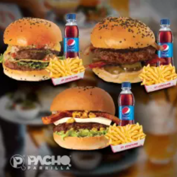 Combo Triple Hamburguesa
