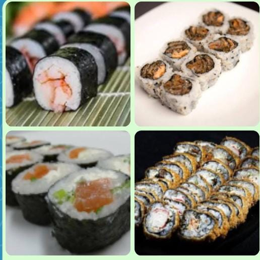 Todos contém cream cheesse(filadelfia).