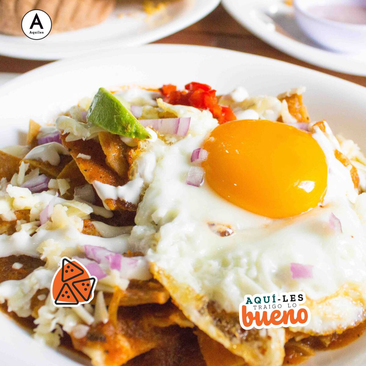 Chilaquiles+Fuze Tea Durazno
