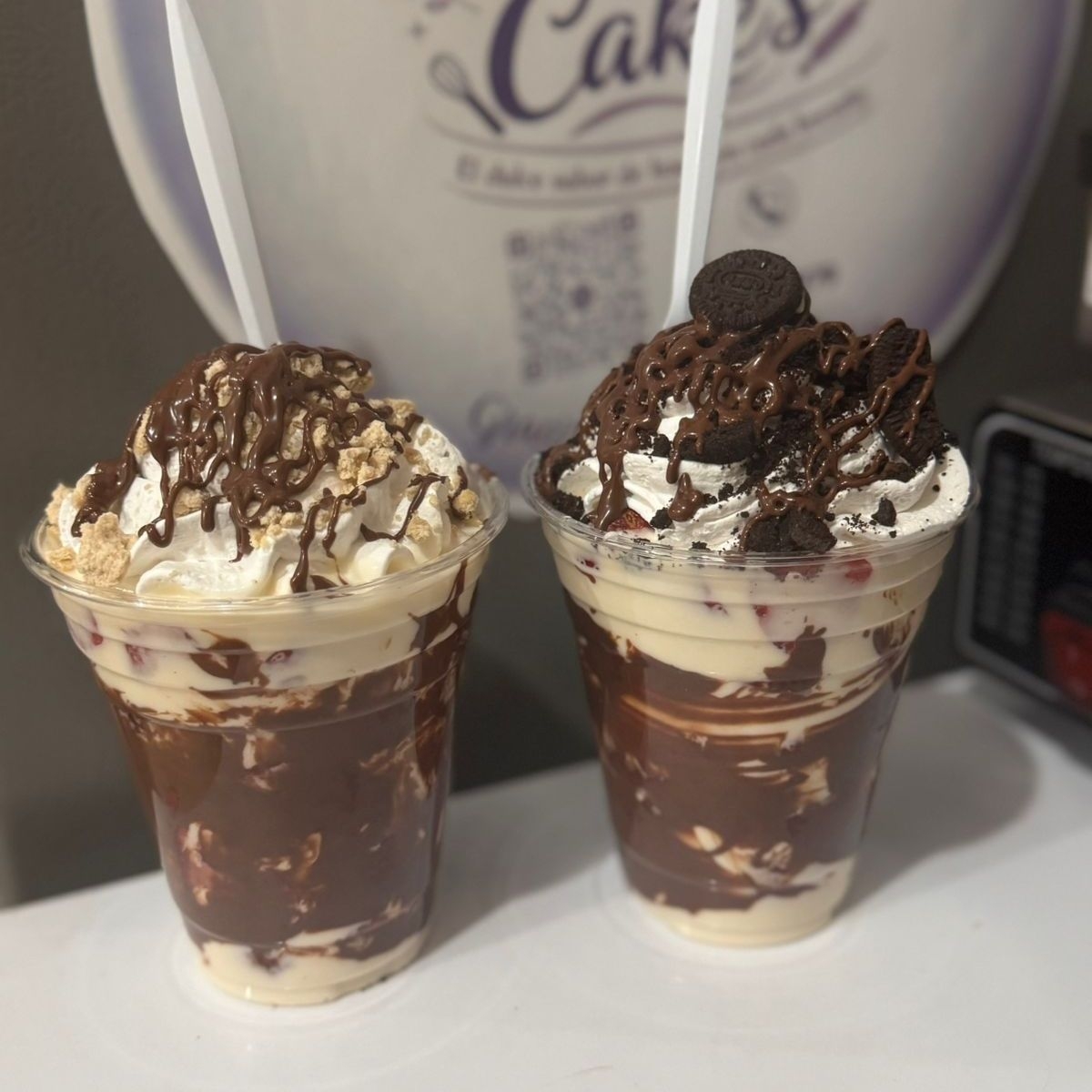 FRESAS CON CREMA Y NUTELLA 12 OZ