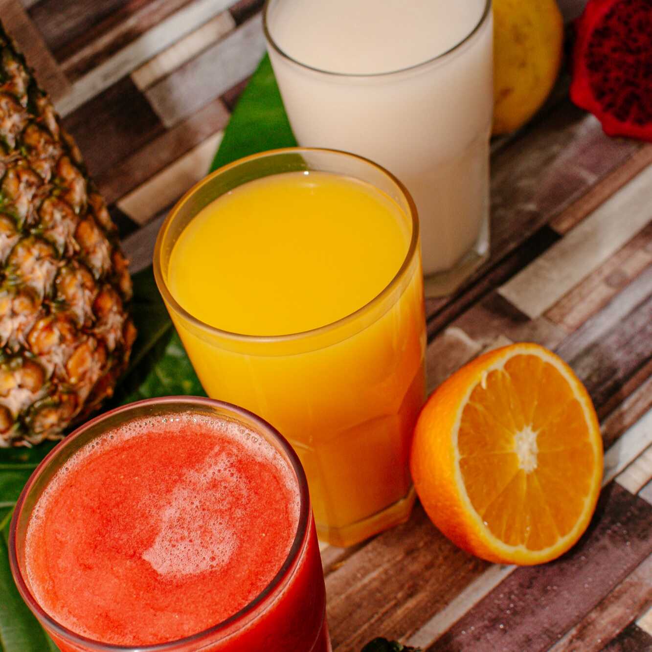 Temos suco de verdade , não é refresco!