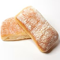 Ciabatta com manteiga