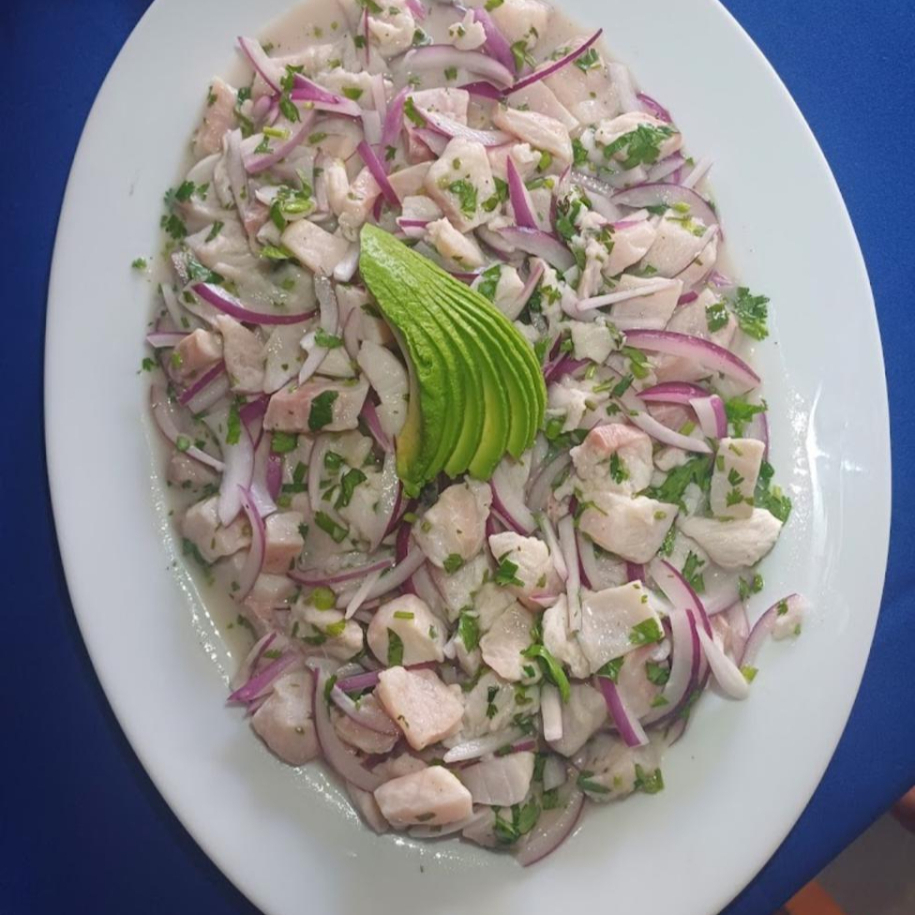 Ceviche de pezcado Tilapia