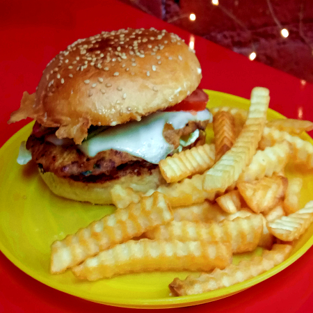 Combo Hamburguesa de Pollo