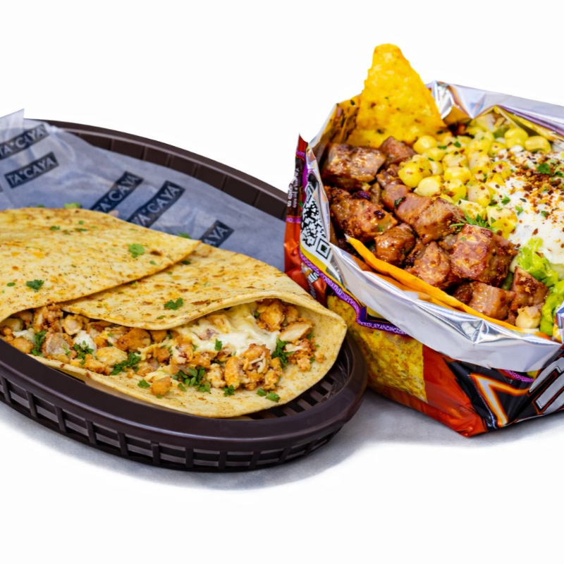 Duo Mexicano ( quesadilla y doriloco)