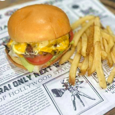 Bacon Classic American Burger para 3