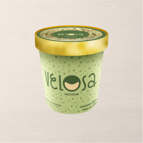 Sorvete de pistache pra quem ama pistache: em uma versão recheada de pedacinhos e uma pasta de pistache maravilhosa.