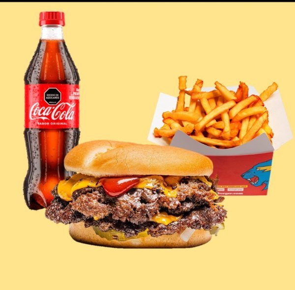 Beast Style Burger Combo