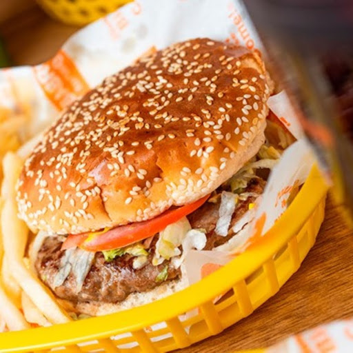 Hamburguesa con Arrachera