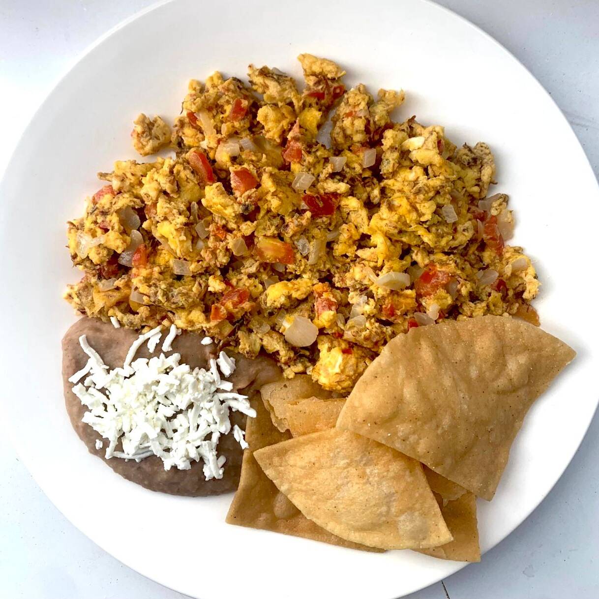 Machacado con huevo