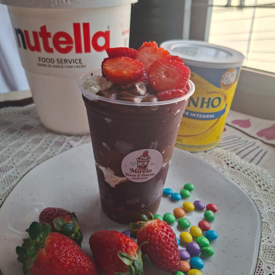 Monte seu acai 300ml açaí Premium (foto ilustrativa)