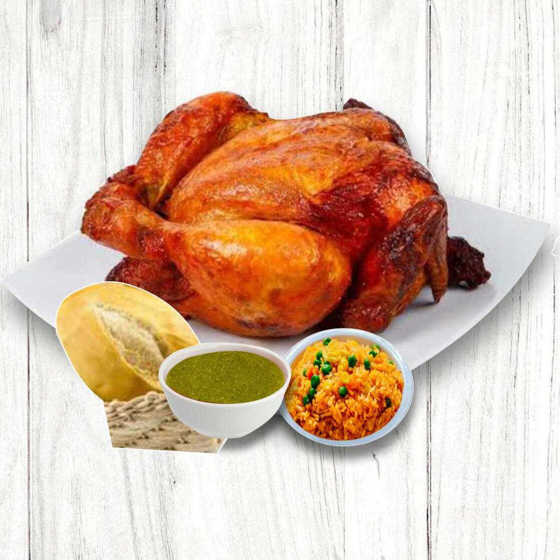 Pollo Rostizado Chico