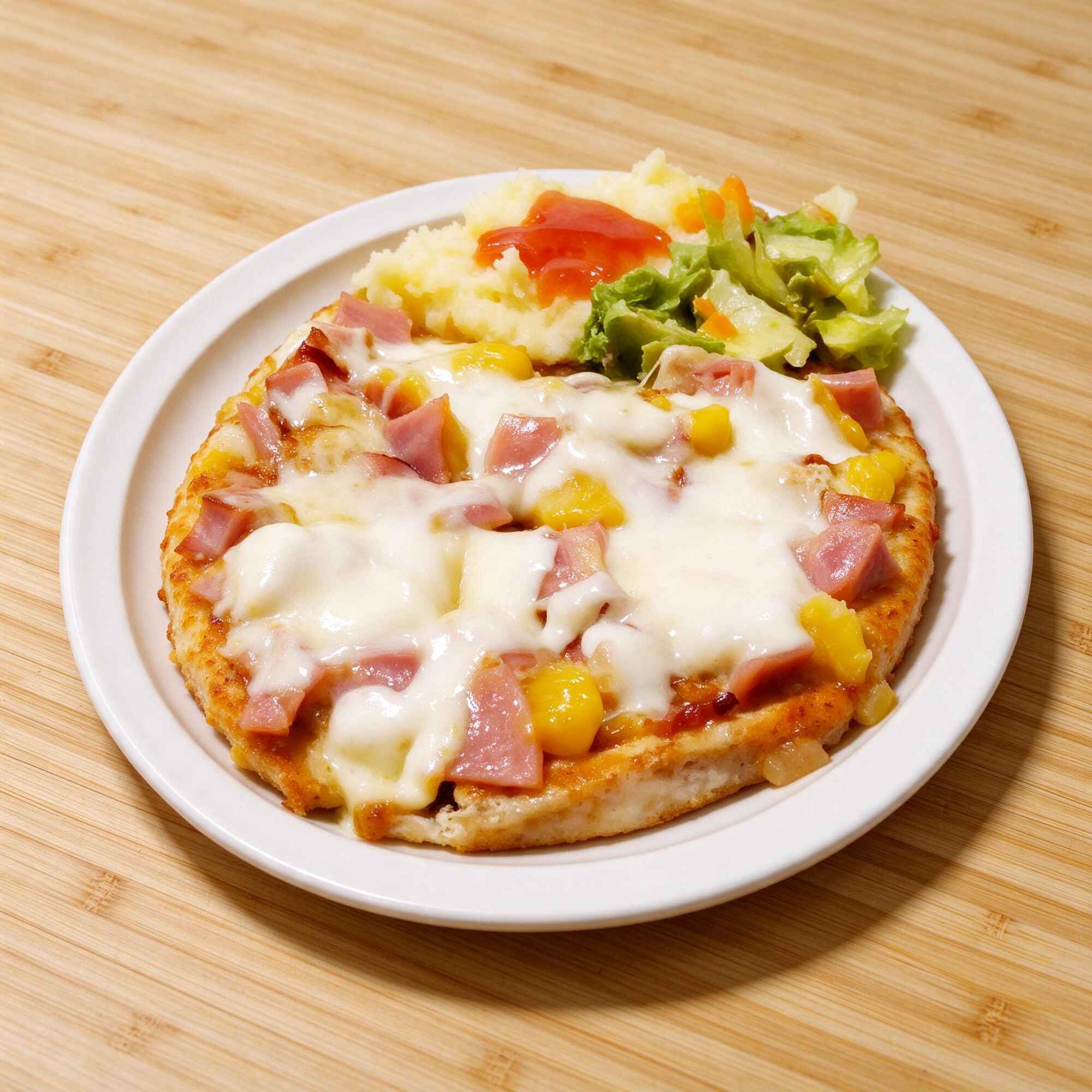 Chuleta Hawaiana . (comida corrida)