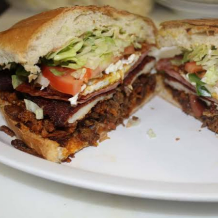 TORTA MEXICANA + COCA COLA (telera Normal)