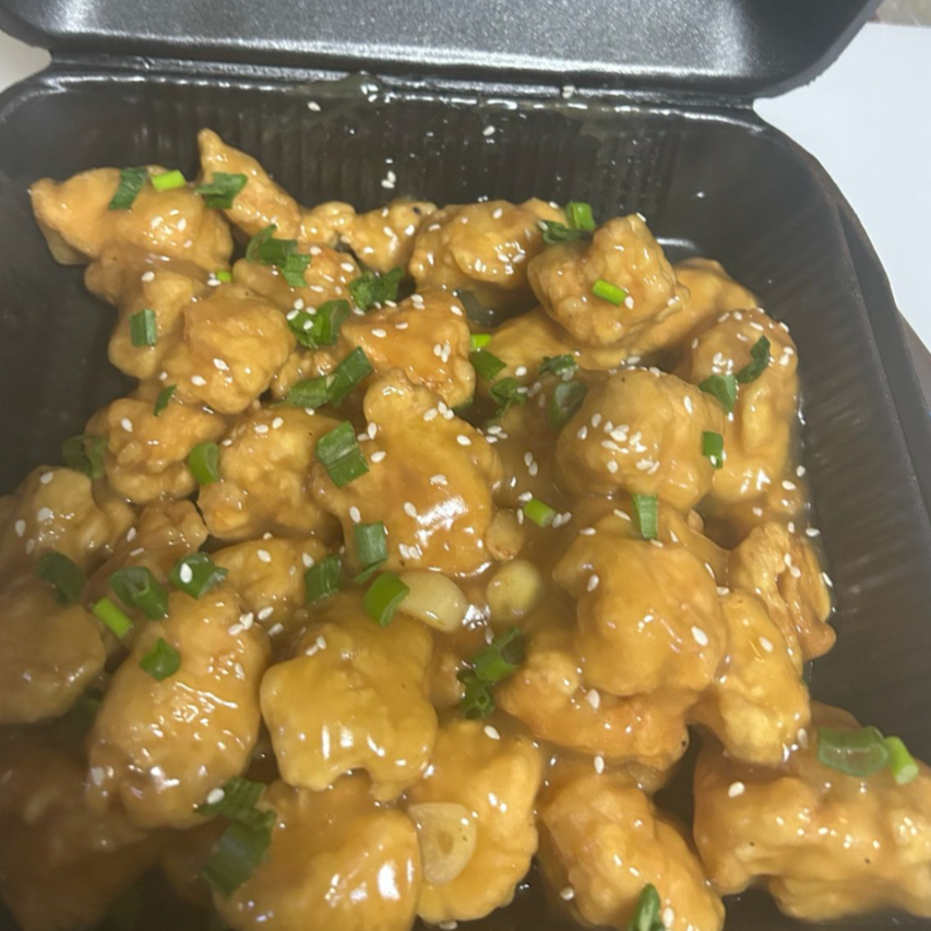 Pollo a La Naranja