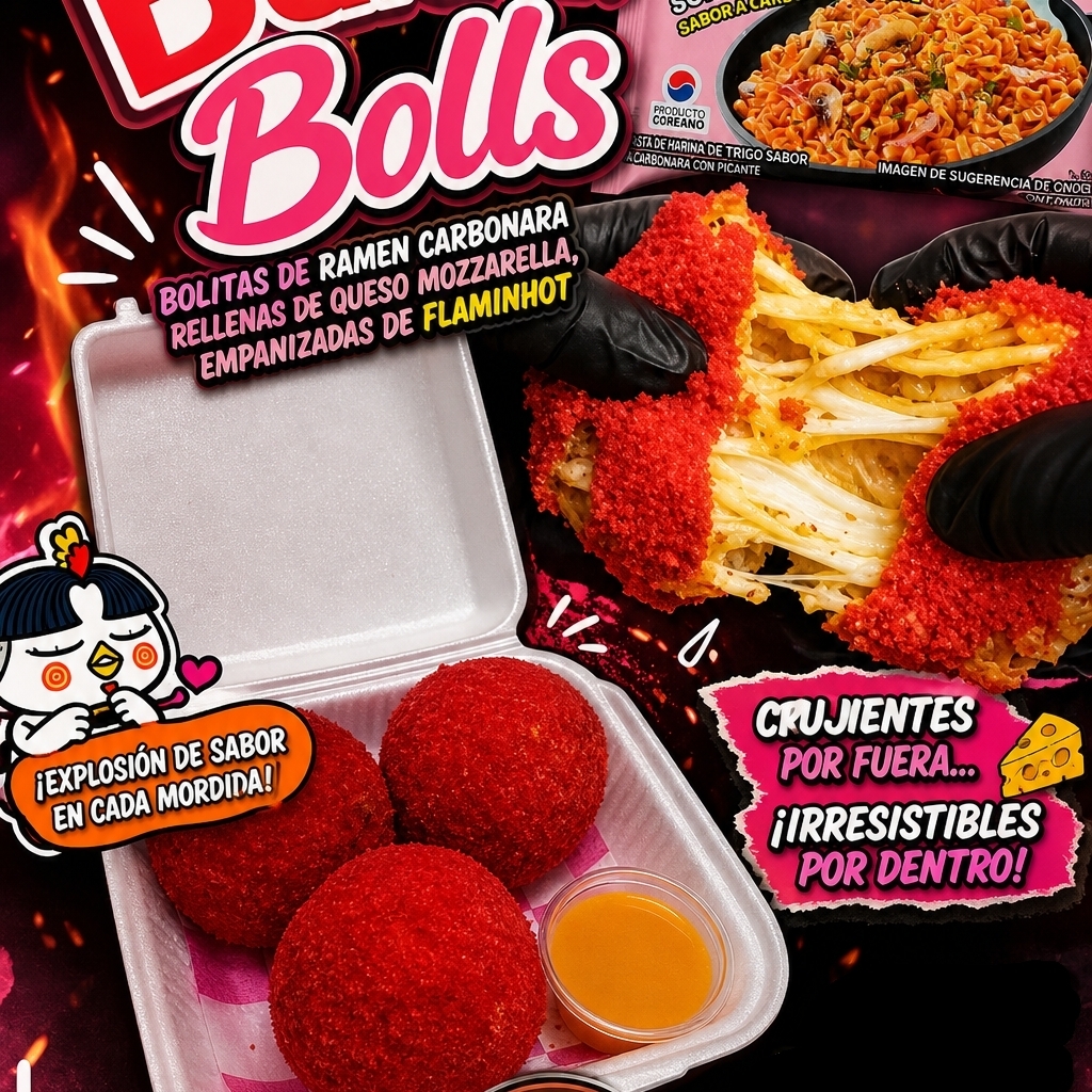 Buldak Balls 3 Piezas