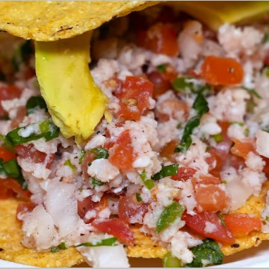 TOSTADA DE DE PESCADO