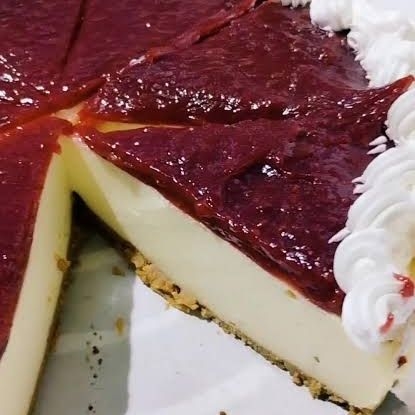 Cheesecake de Mermelada Frambuesa (costco)