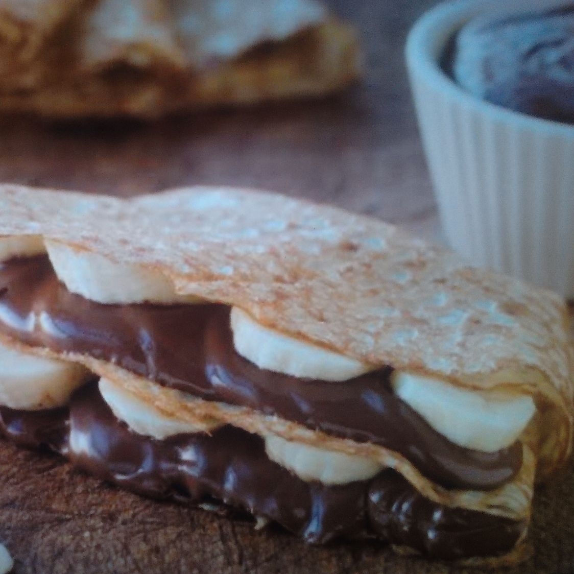 Crepas Dulces 2 Ingredientes