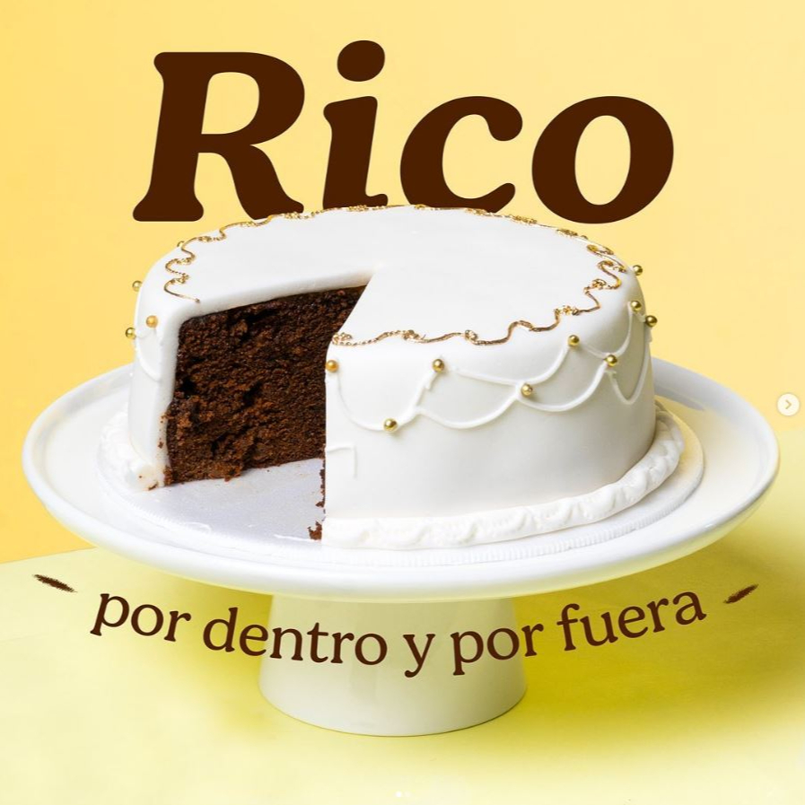 Torta Negra Decorada 12 Porc