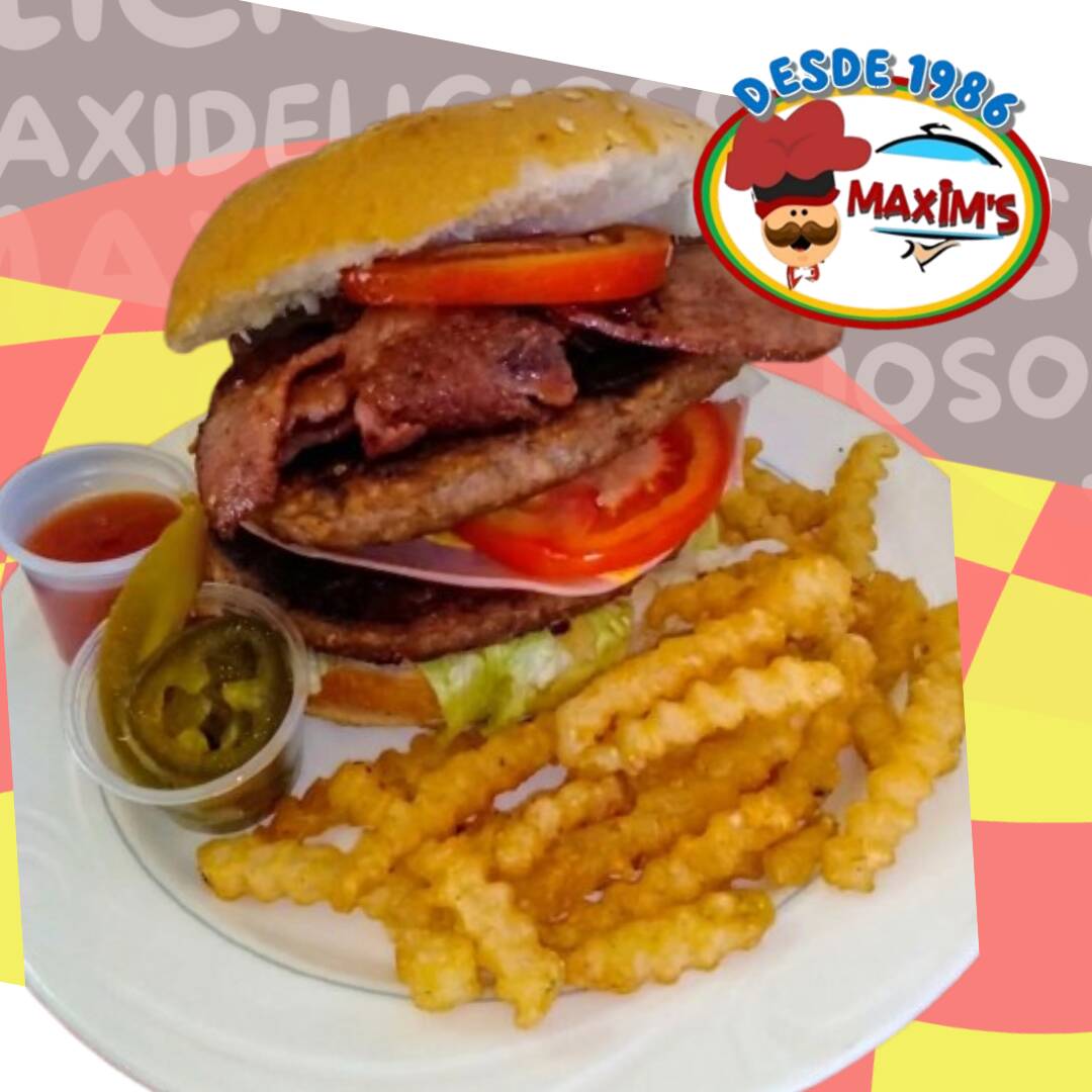 HAMBURGUESA MAXIMS ESPECIAL