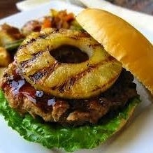 Hamburguesa BBQ/Piña