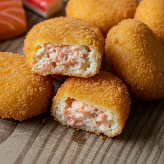 Croquetas de Salmón Cangrejo