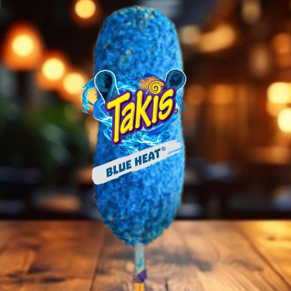 Banderilla Takis Azules Salchicha con Queso