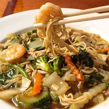 Chop Suey con Camarón