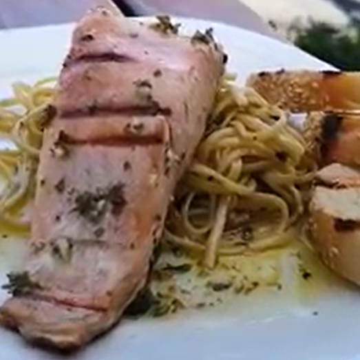 Pasta con Salmón