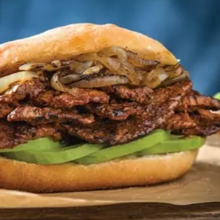 Torta de Arrachera