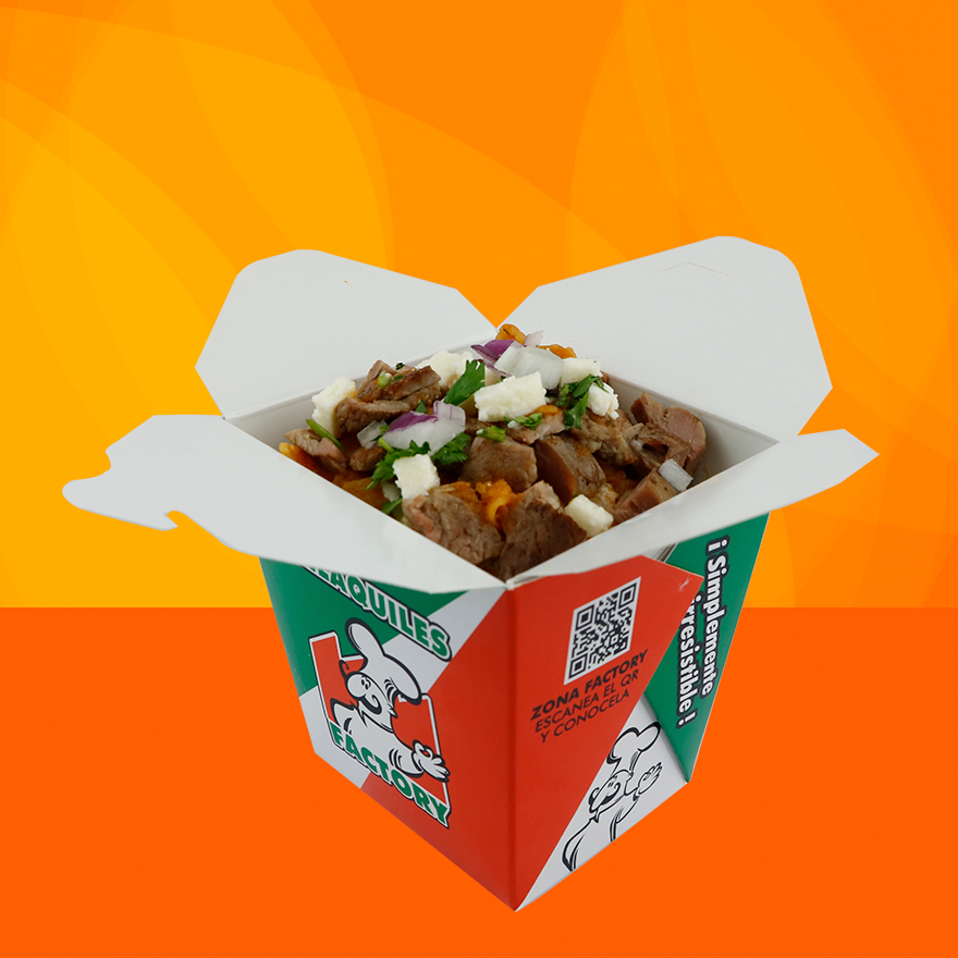 Chilaqleta Con Bistec