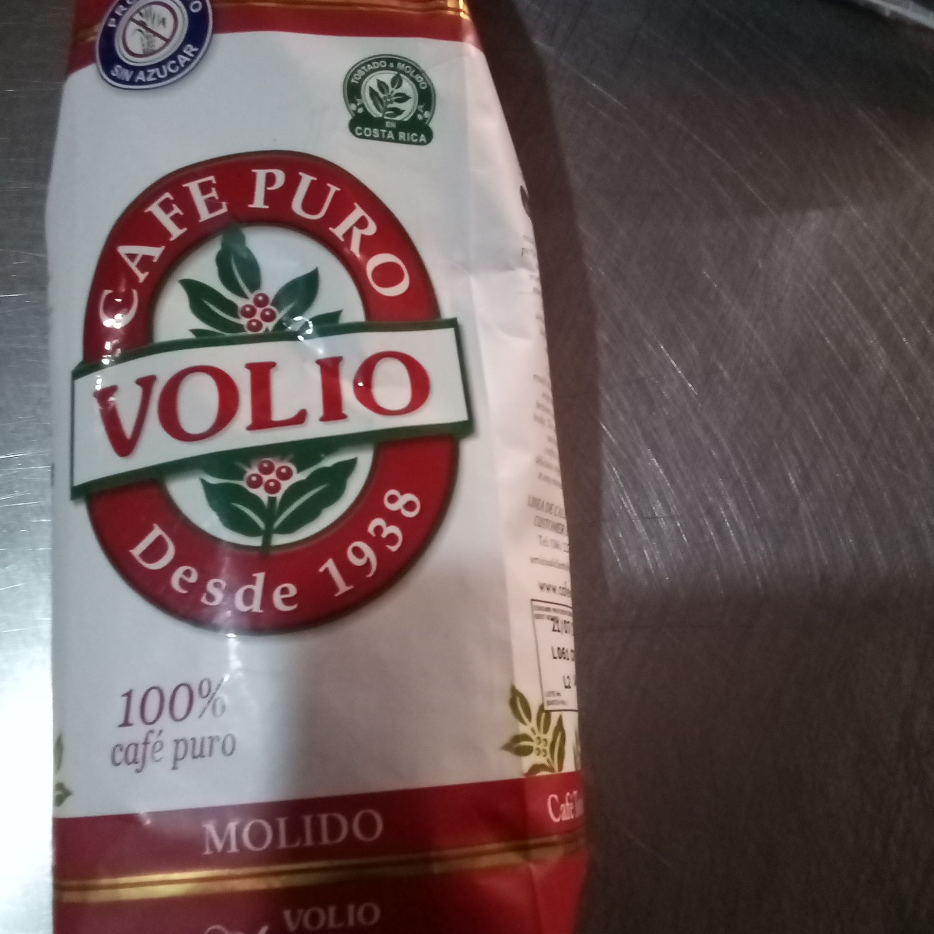 Café Volvió 250g 100% Puro