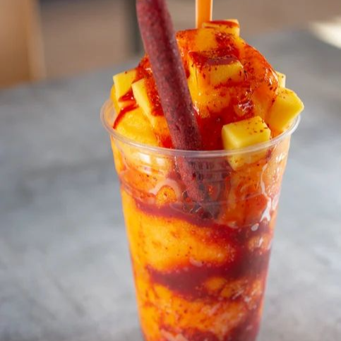 Chamoyada (mango, Maracuya, Frutos Rojos)