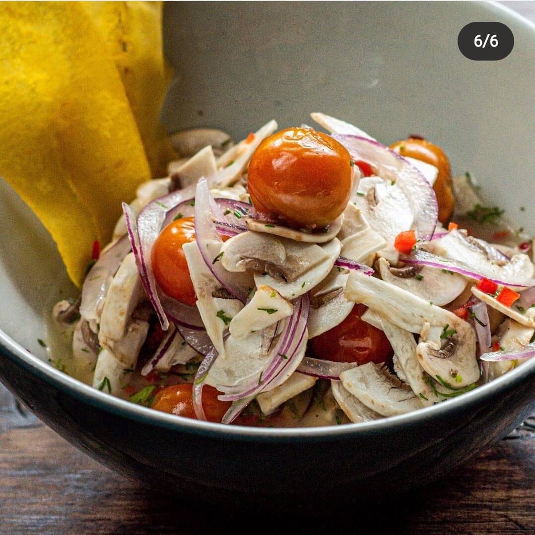 Ceviche de Champiñones