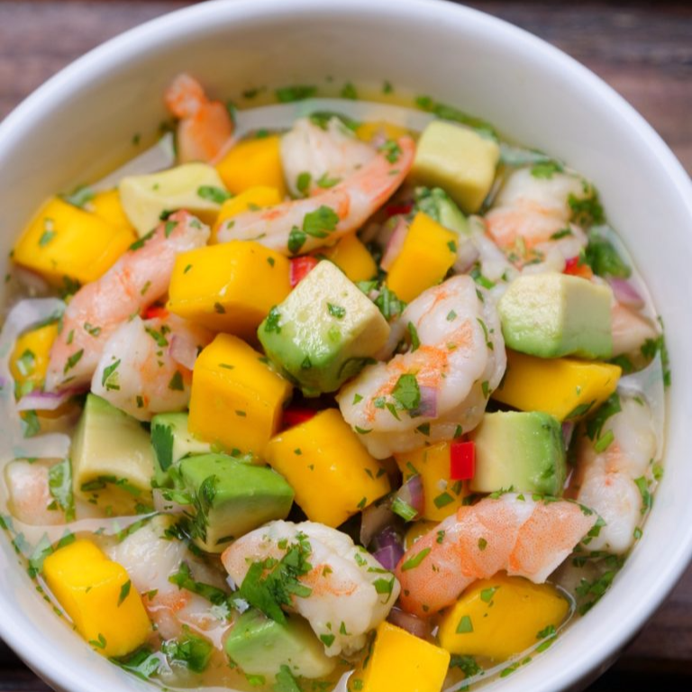 Ceviche Tropical de Camarón