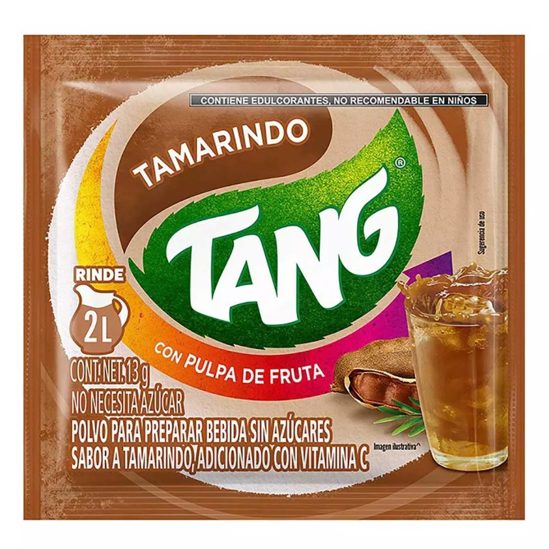 Saborizante De Agua Tang Tamarindo 13g