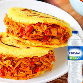 Combo Eli Llanera + Cristal Sin Gas 600 ml