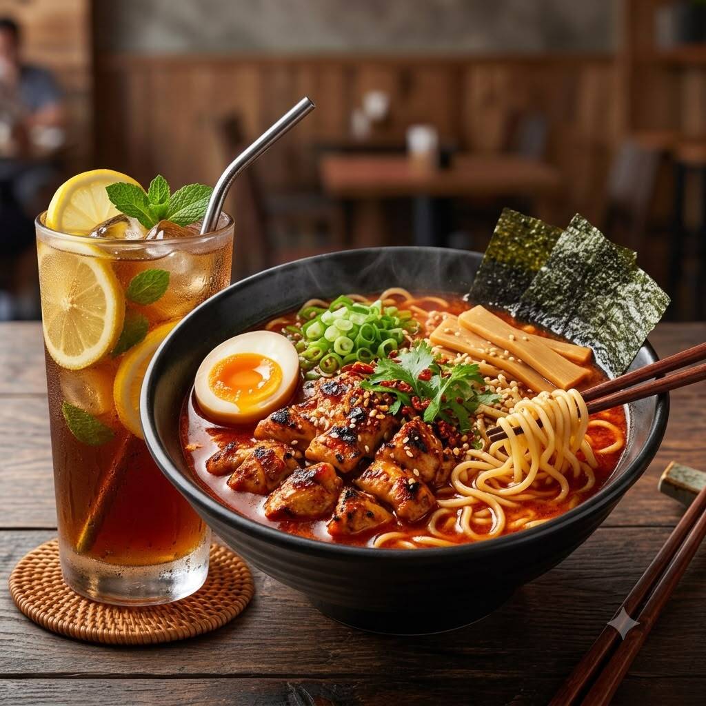 Combo Ramen Camaron + Té Limon