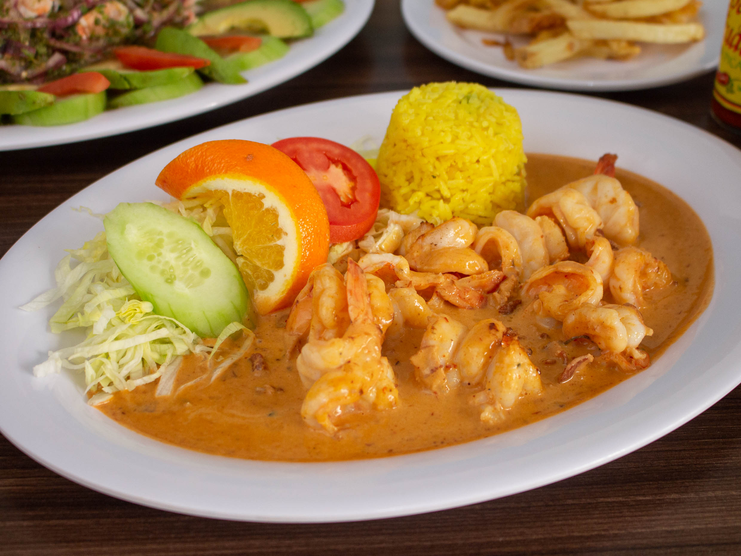 Camarones al Chipotle