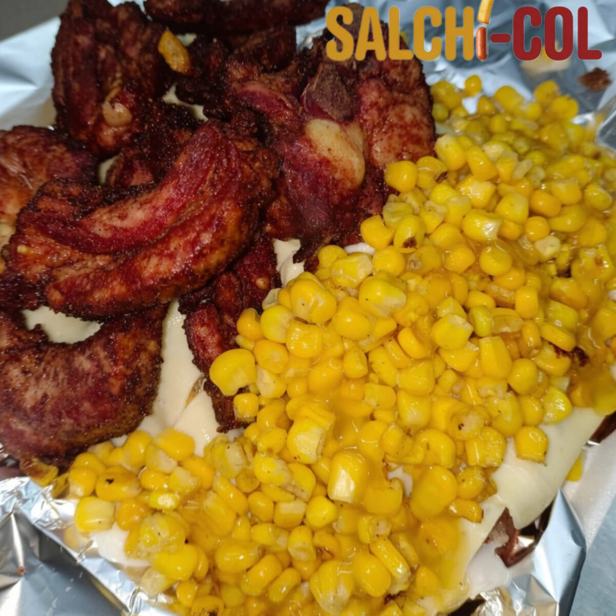 SALCHI-COSTILLA PARA 2 PERSONAS