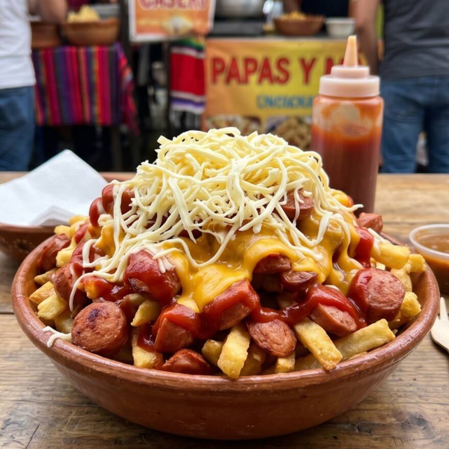 Salchipapa Grande