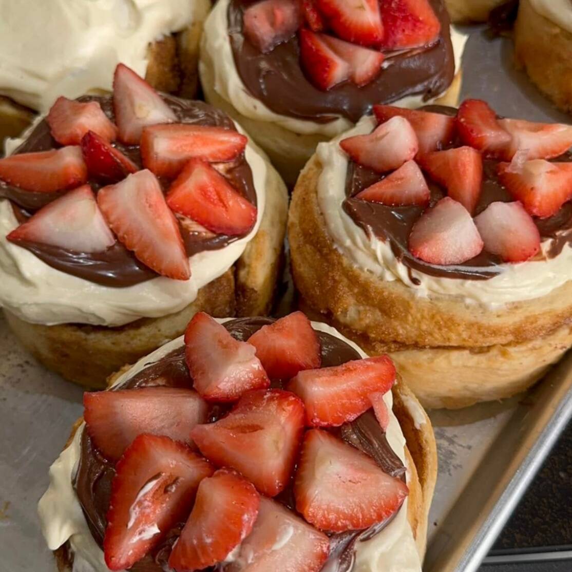 Rol de Fresa NUTELLA
