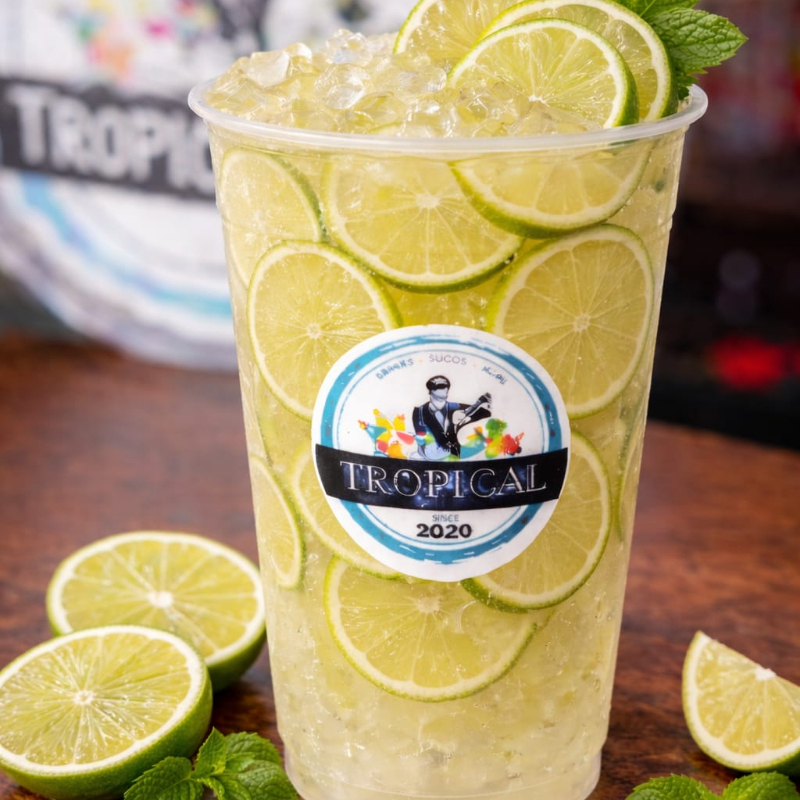 Limão , velho barreiro e gelo